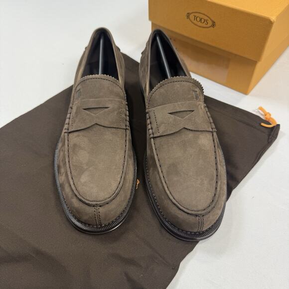 Tod’s MOCASSINO FORMALE GOMMA Loafer Size 7.5UK/9US New Box & Receipt MSRP $625 main image 8